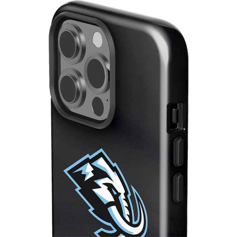 NHL Utah Mammoth Striped Jersey iPhone 15 Pro Impact Case